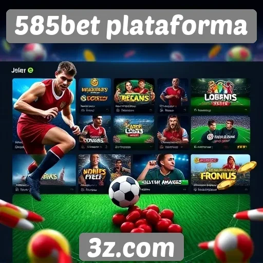 Exploração dos jogos disponíveis na 585bet